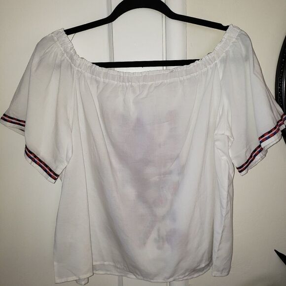 Beltaine Cotton Embroidered Blouse - Picture 7 of 7